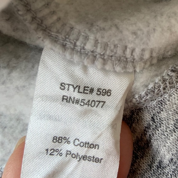 CAbi Heather Gray Moto fleece jacket - Picture 6 of 8